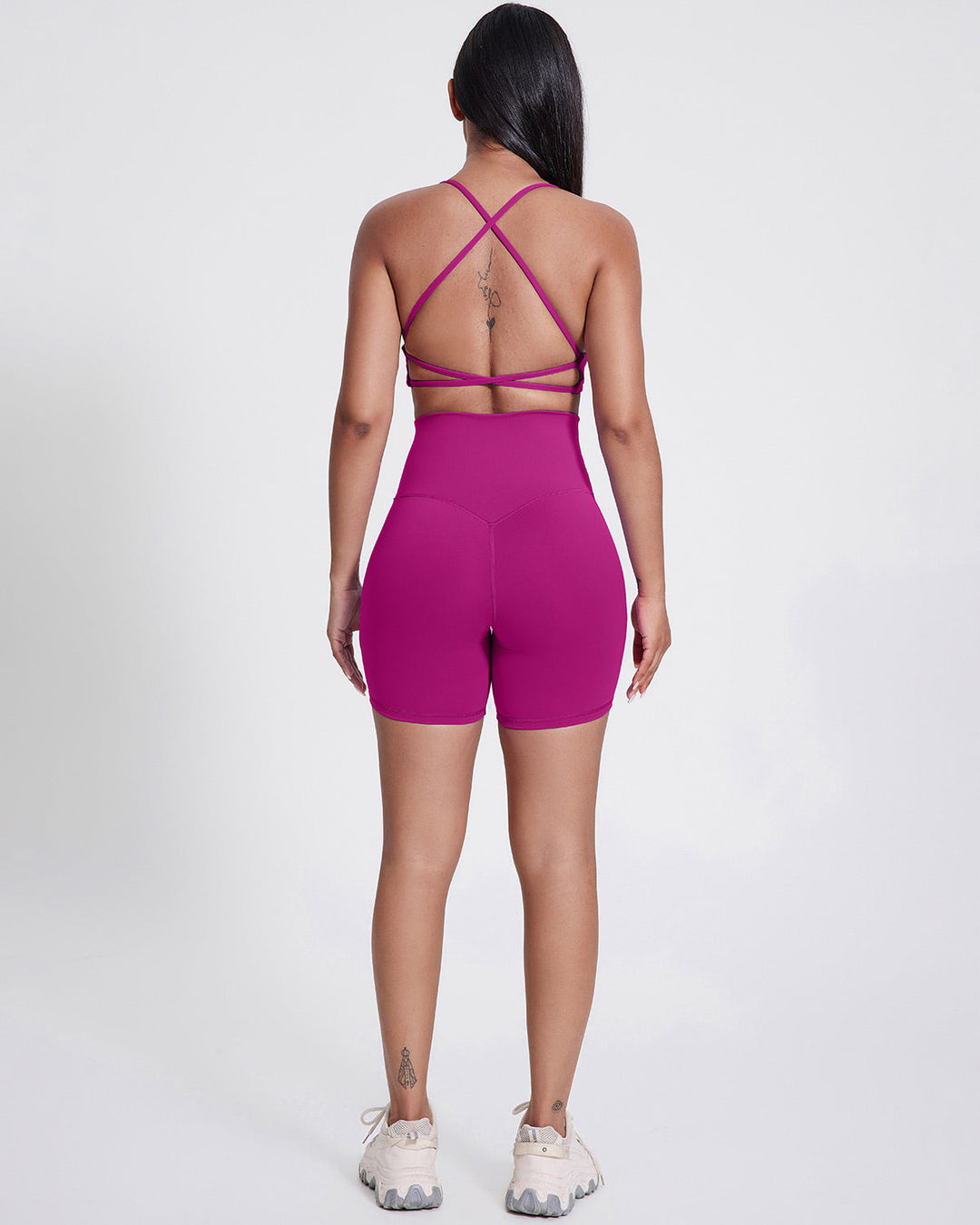 Celestia Seamless Shorts - Berry Crush