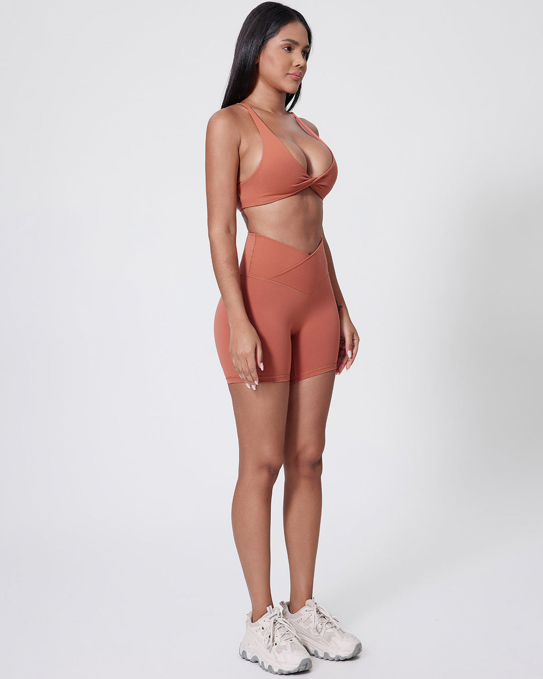 Celestia Seamless Shorts - Desert Rose