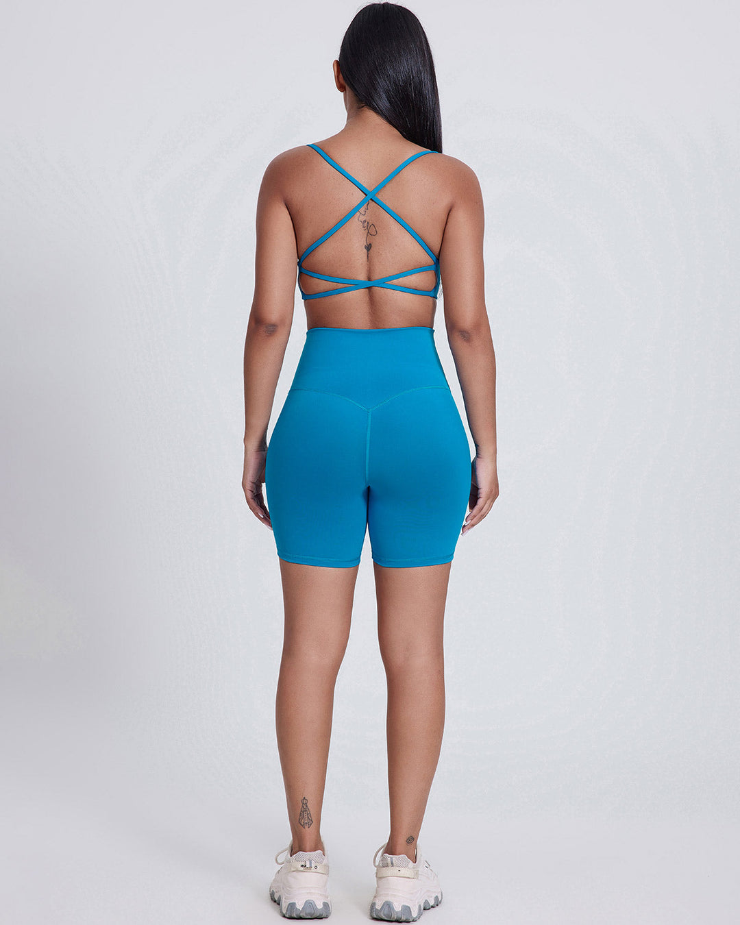 Celestia Seamless Shorts - Lagoon