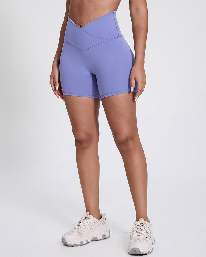 Celestia Seamless Shorts - Periwinkle