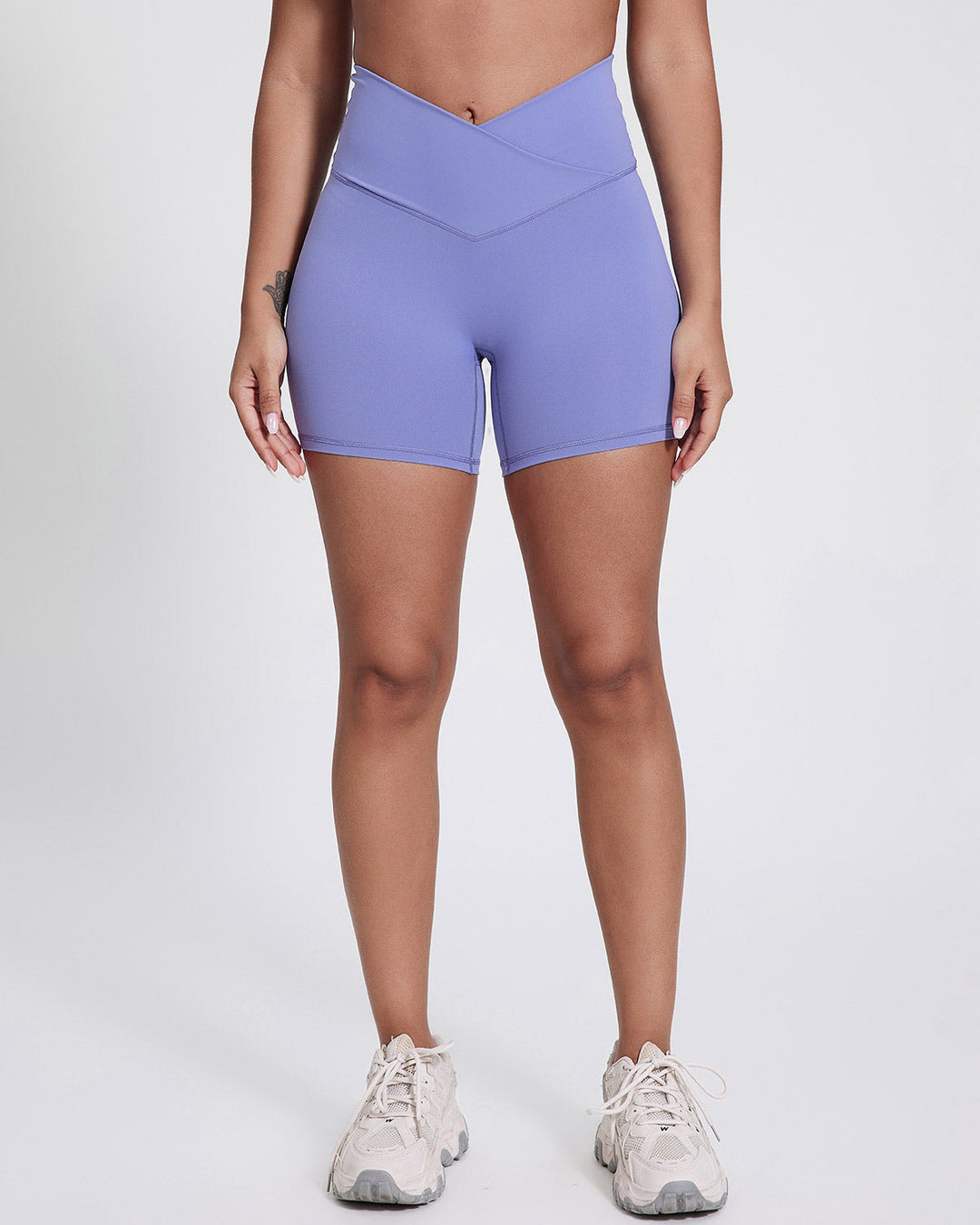 Celestia Seamless Shorts - Periwinkle