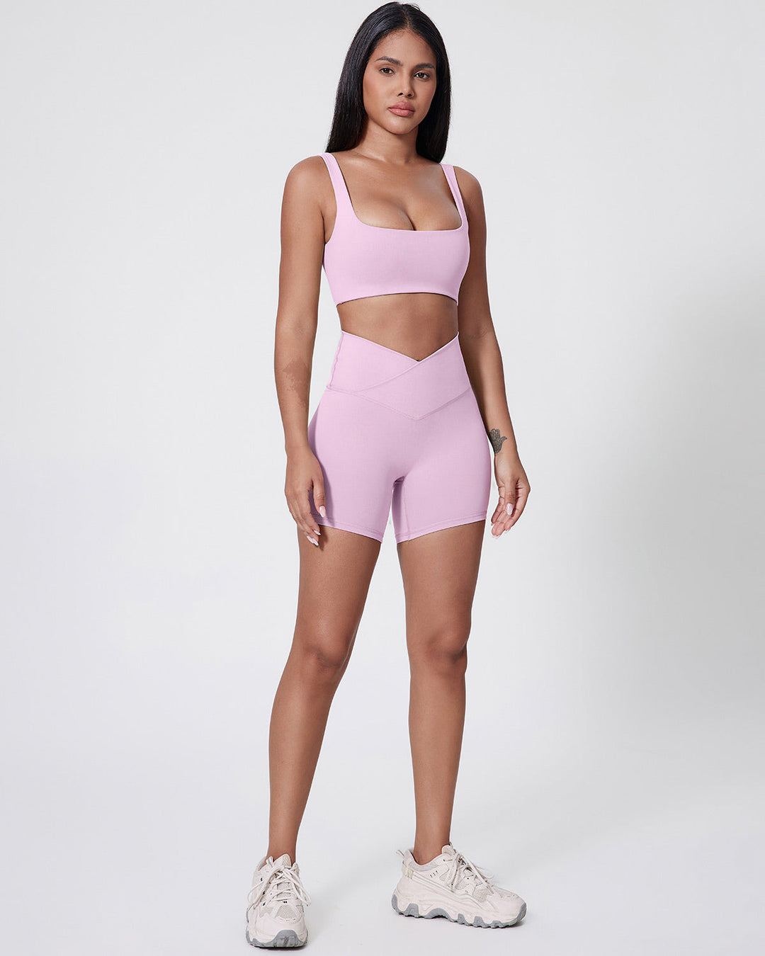 Celestia Seamless Shorts - Orchid