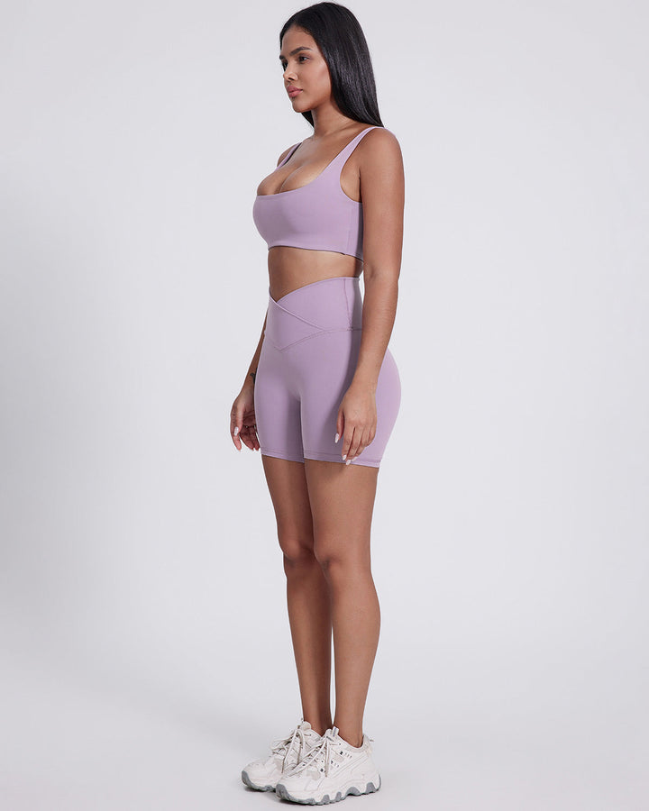 Celestia Seamless Shorts - Wisteria