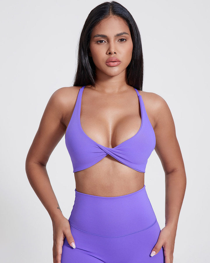 Celestia Sports Bra - Iris Mist