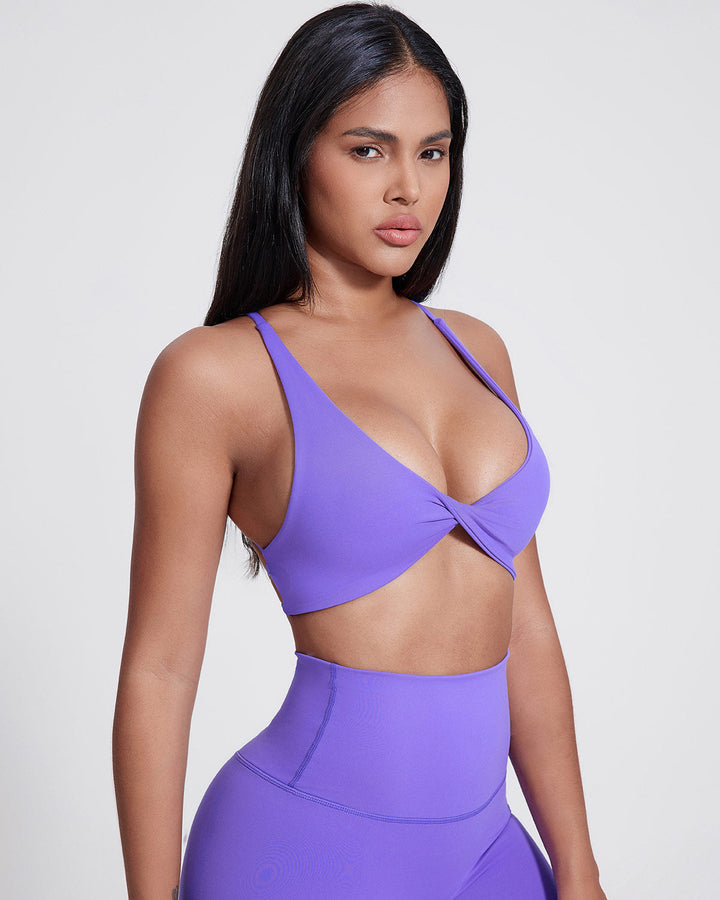 Celestia Sports Bra - Iris Mist
