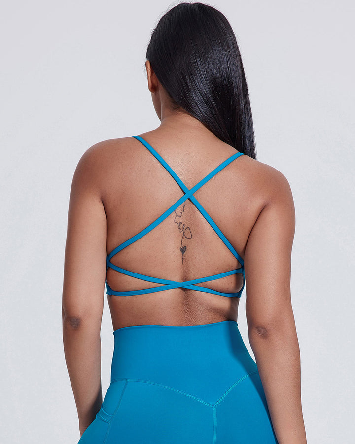 Celestia Sports Bra - Lagoon