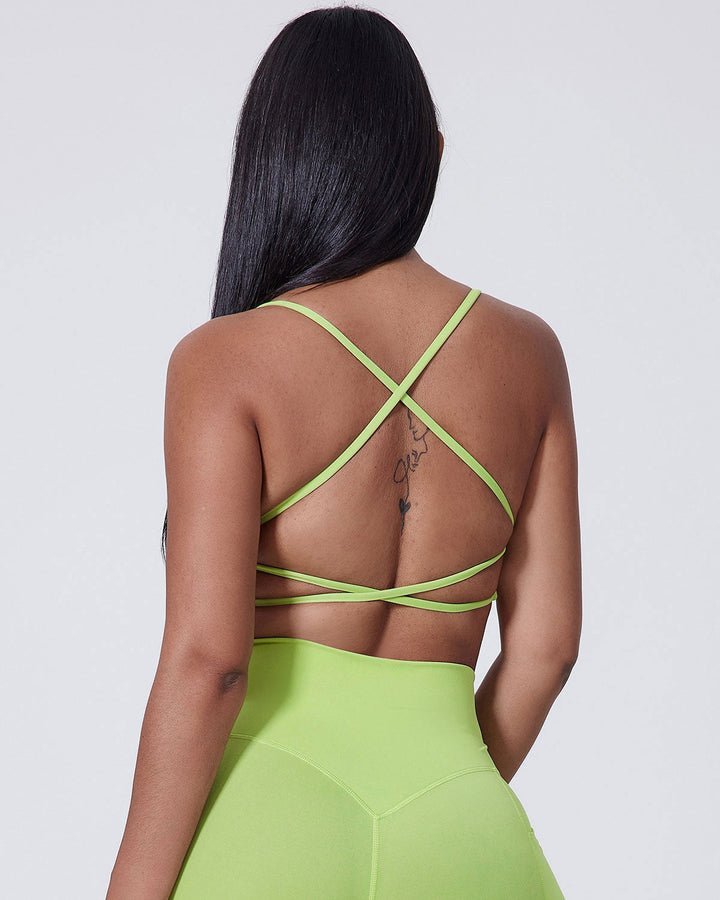 Celestia Sports Bra - Lime