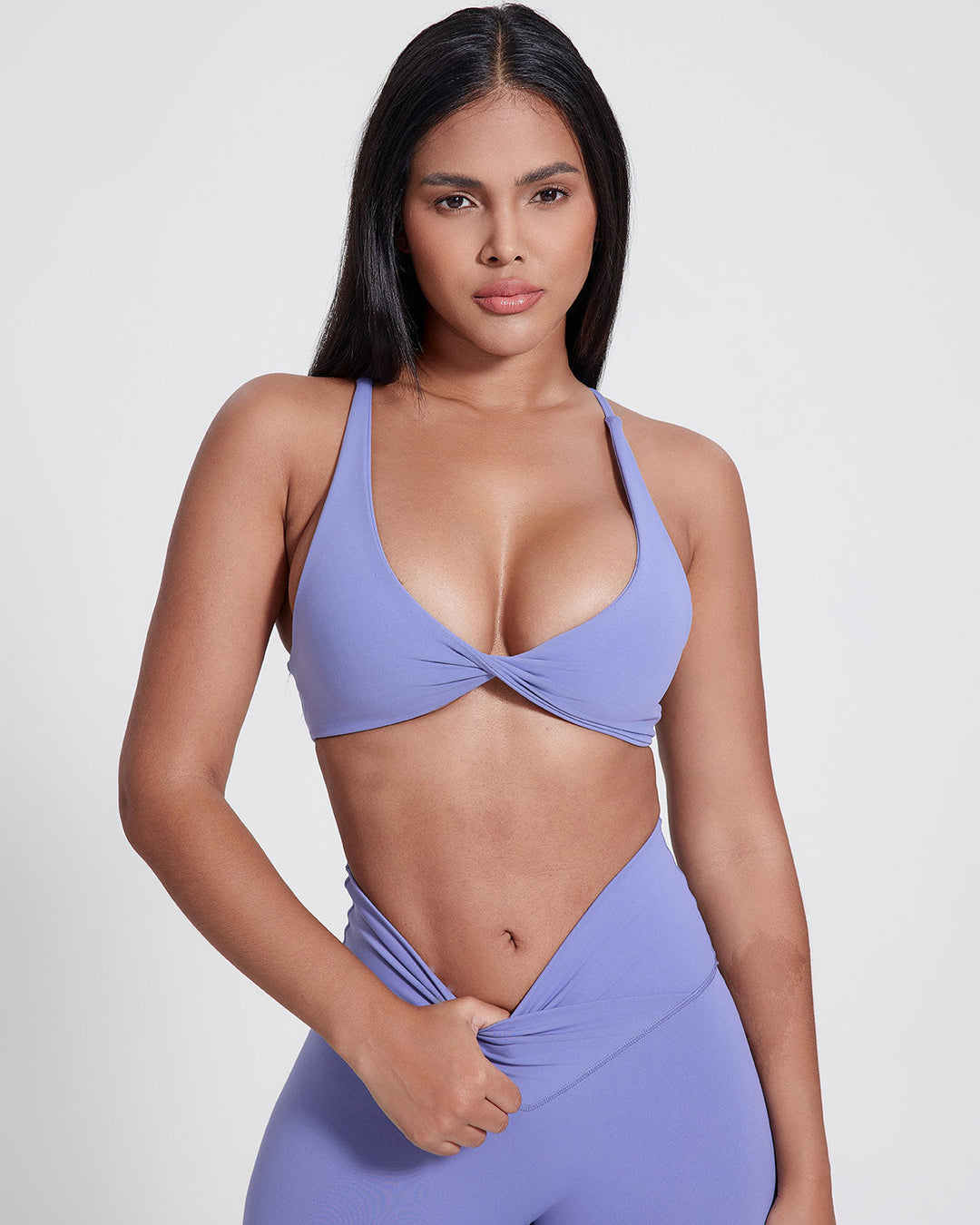 Celestia Sports Bra - Periwinkle