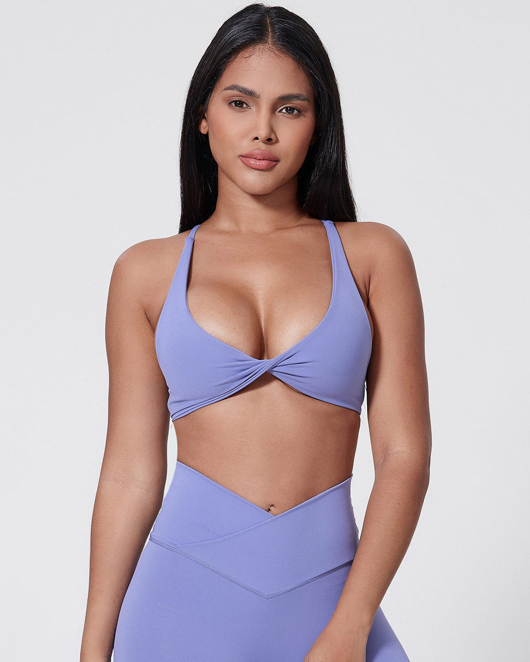 Celestia Sports Bra - Periwinkle