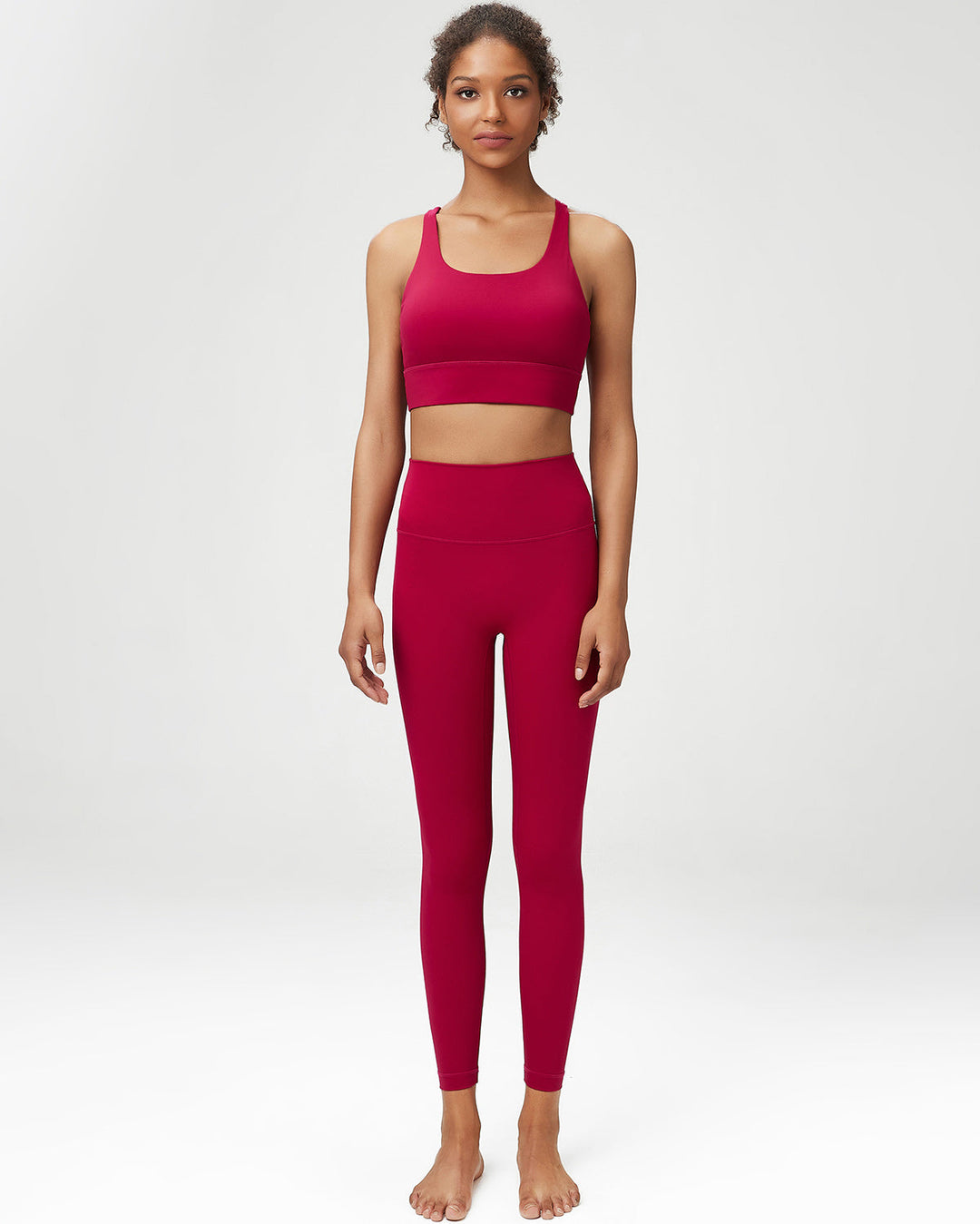 Cordelia Seamless Leggings - Red