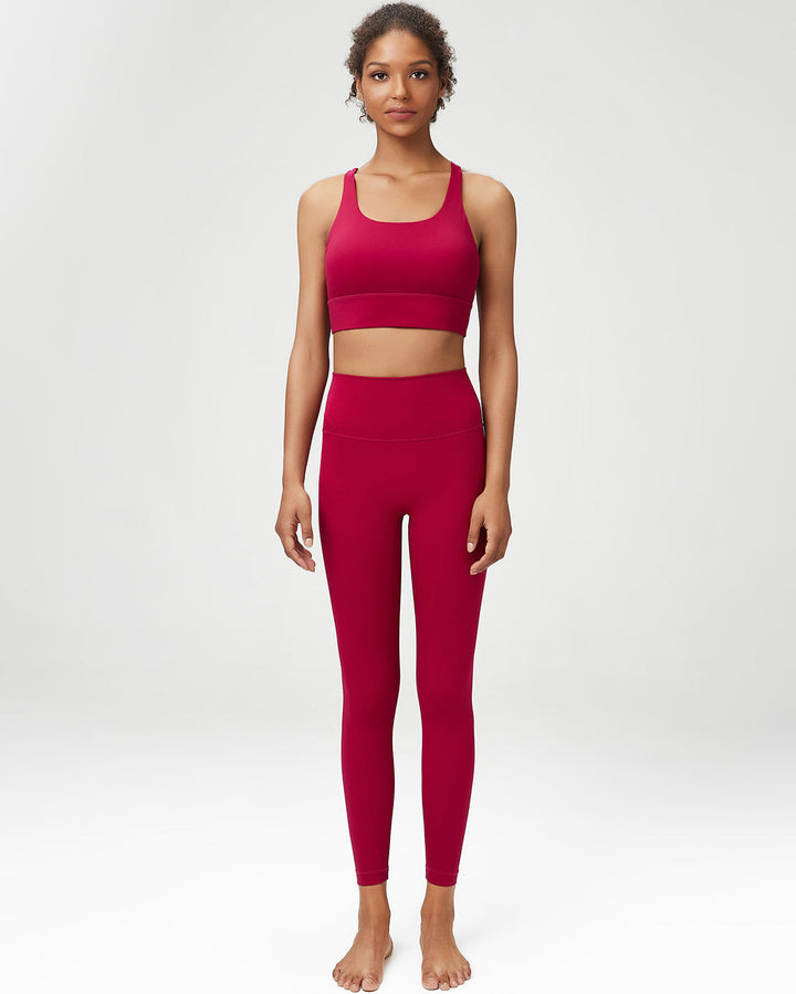 Cordelia Seamless Leggings - Red