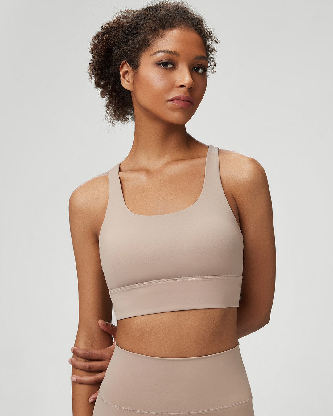 Cordelia Sports Bra - Beige