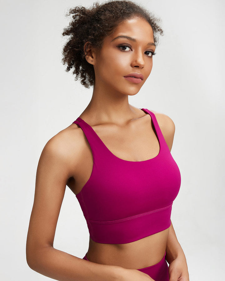 Cordelia Sports Bra - Carmine