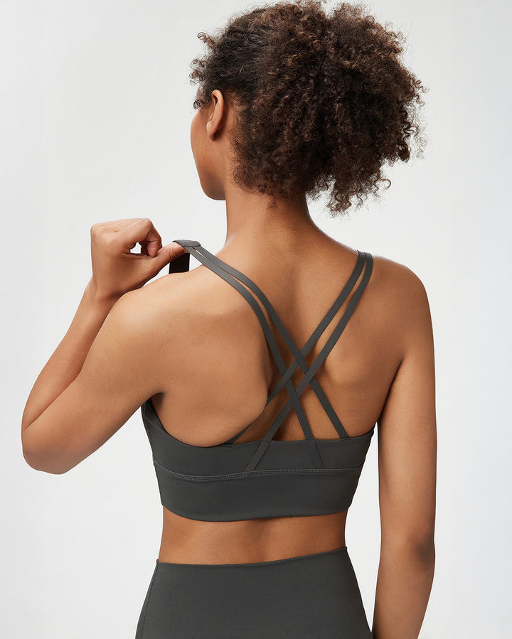 Cordelia Sports Bra - Grey