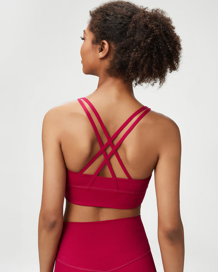 Cordelia Sports Bra - Red