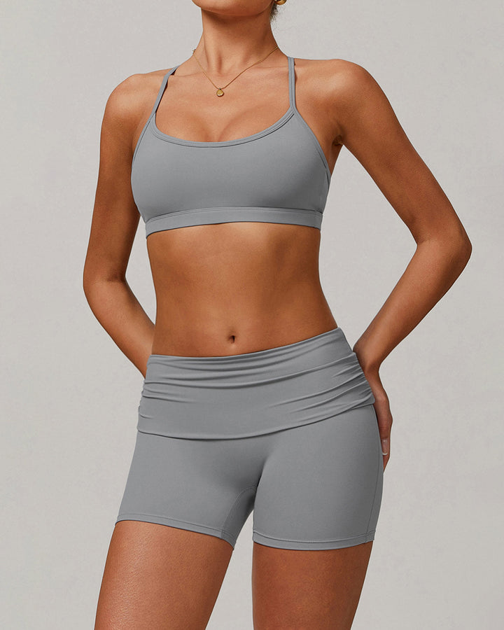 Cressida Sports Bra - Grey