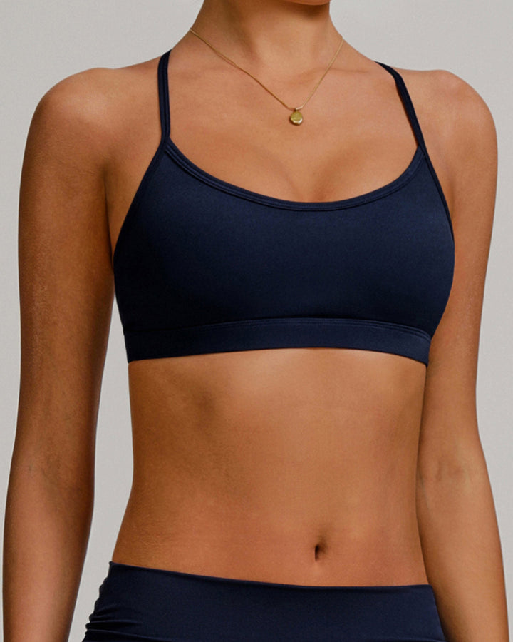 Cressida Sports Bra - Navy