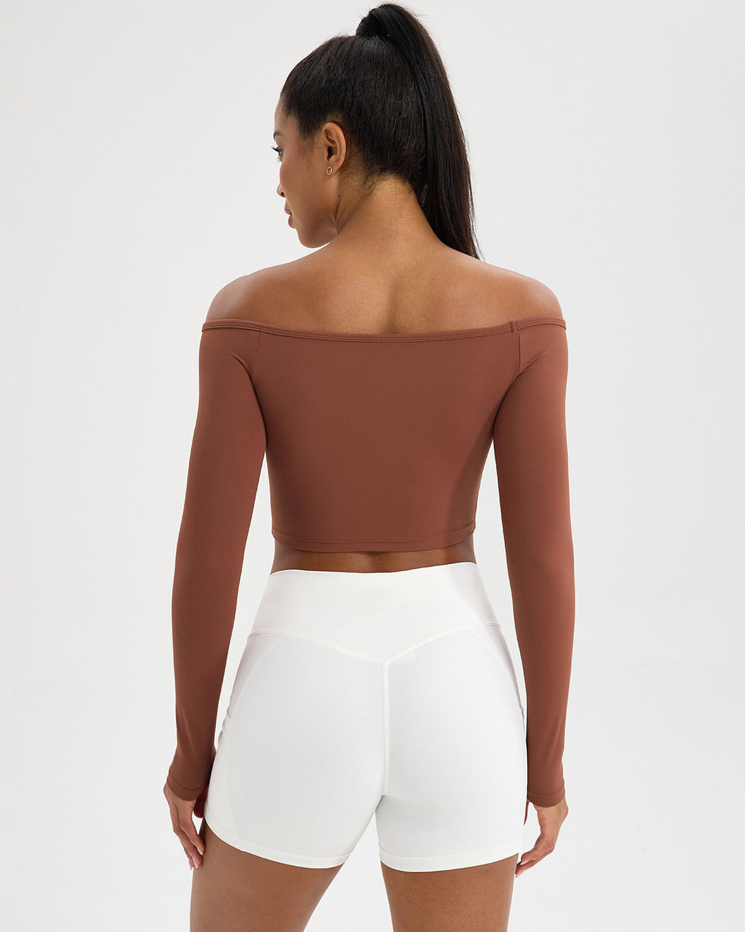 Delilah Long Sleeve - Brown