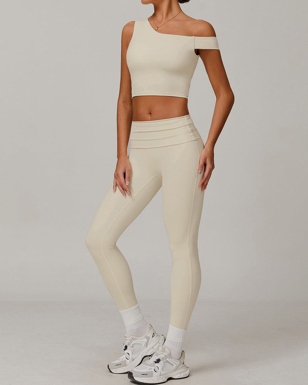 Demi Crop Top - Cream