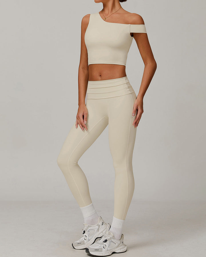 Demi Crop Top - Cream