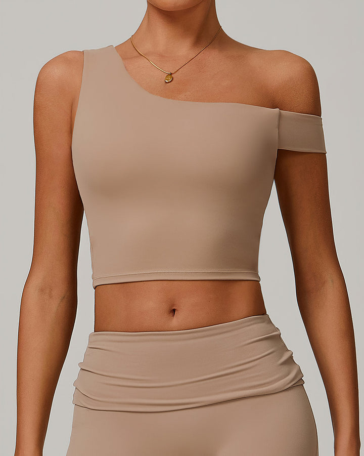 Demi Crop Top - Khaki