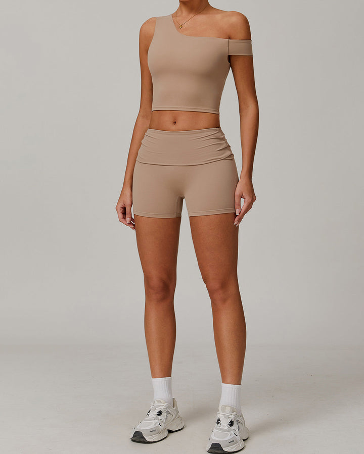 Demi Crop Top - Khaki