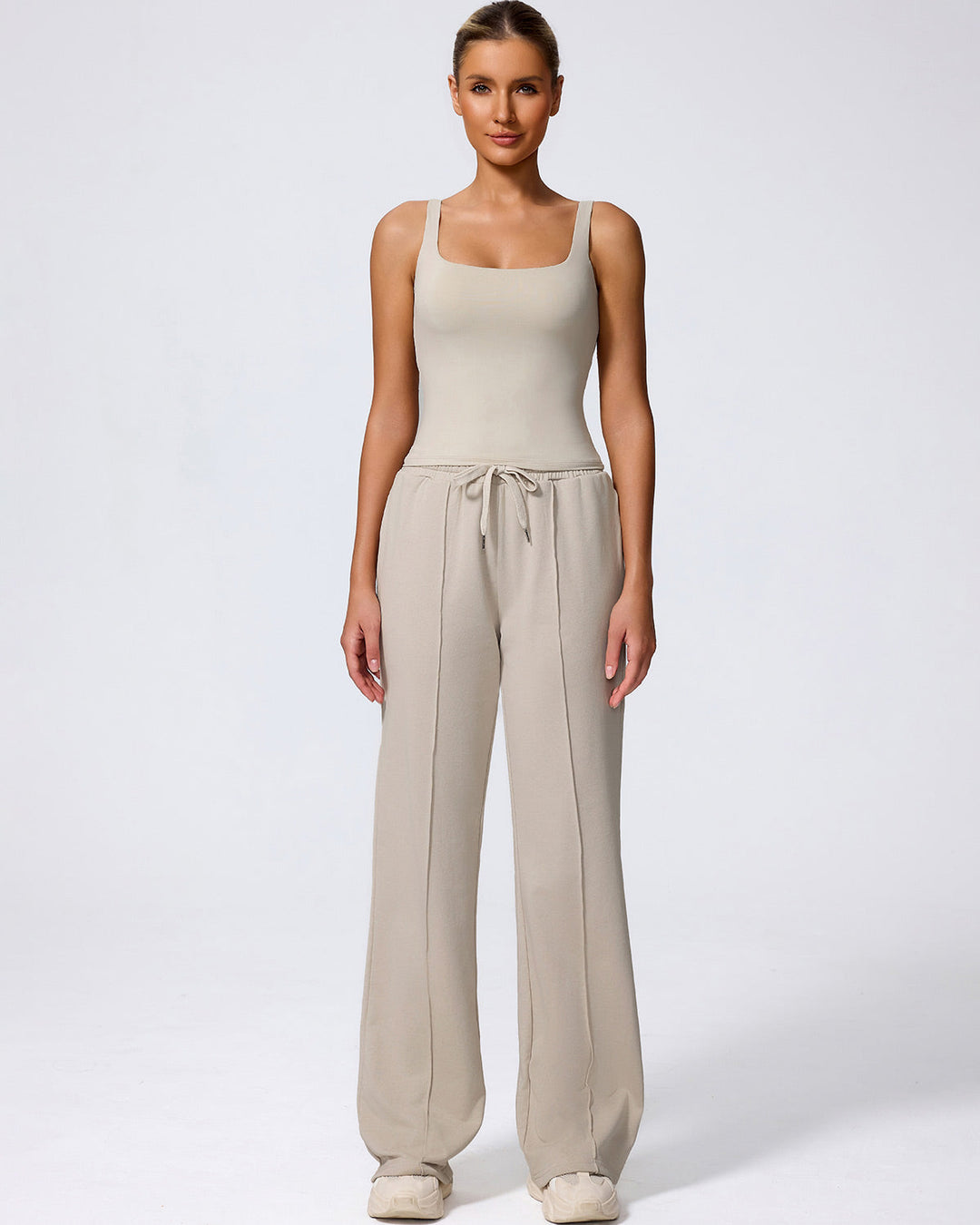 Eden Crop Top - Beige