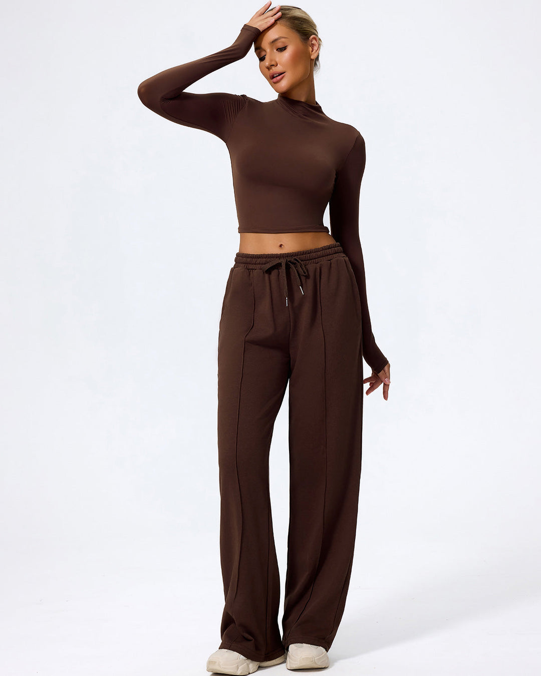 Eden Long Sleeve - Brown