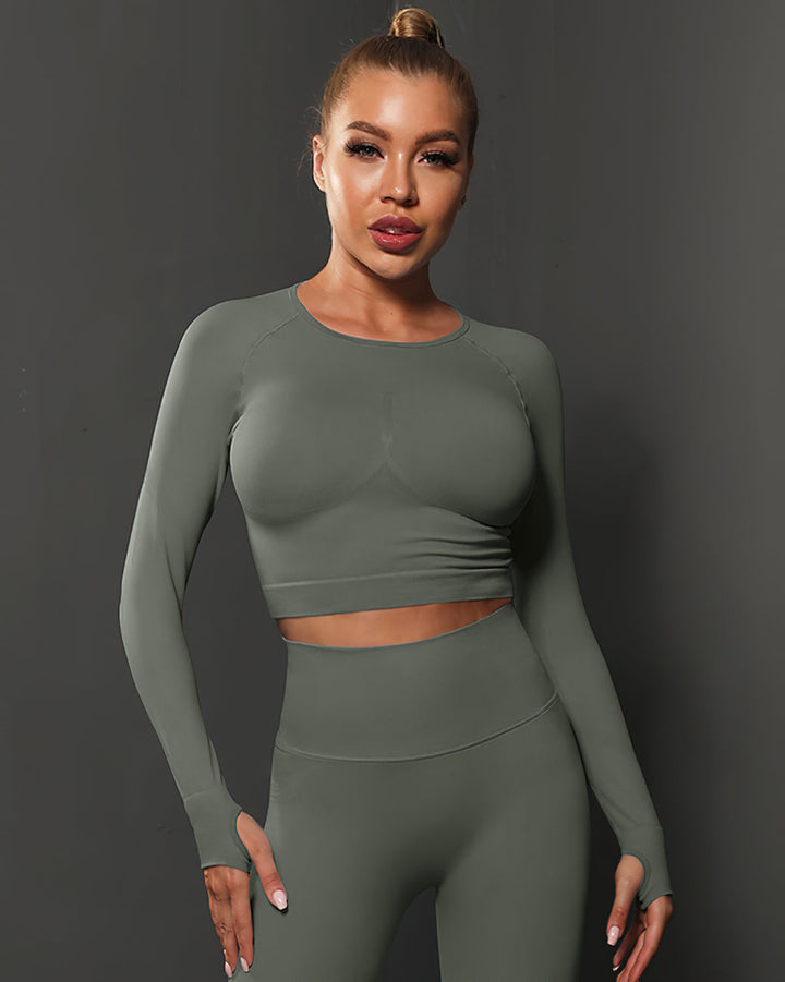 Ella Long Sleeve - Kelp