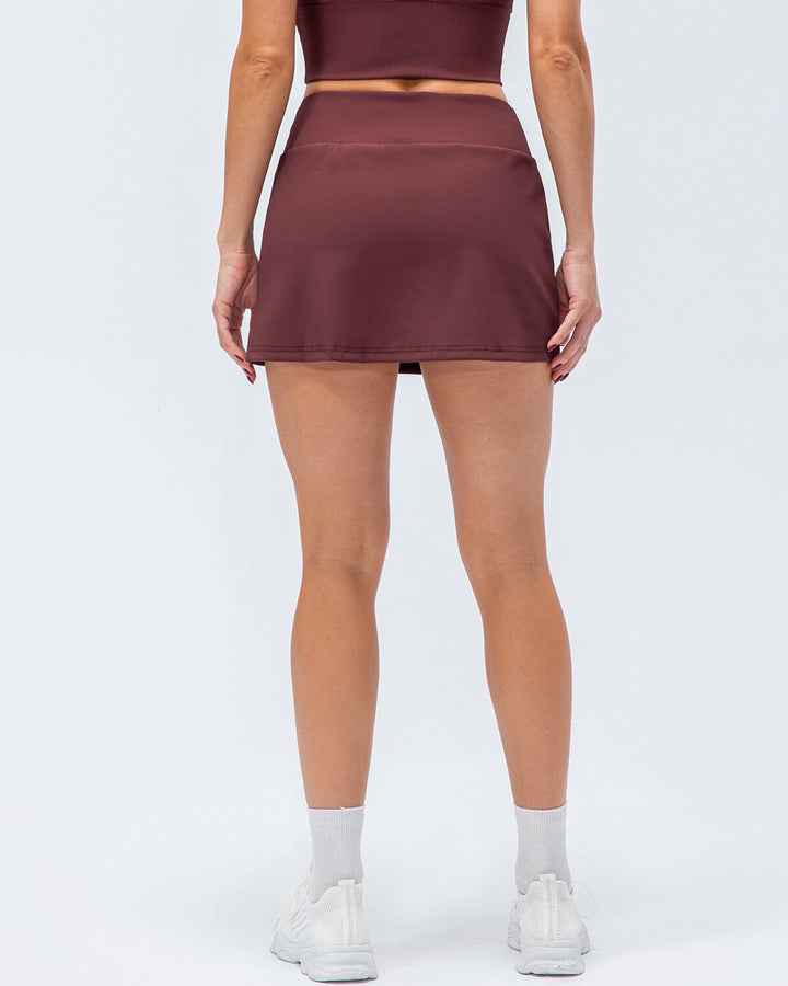 Eloise Skirt - Maroon