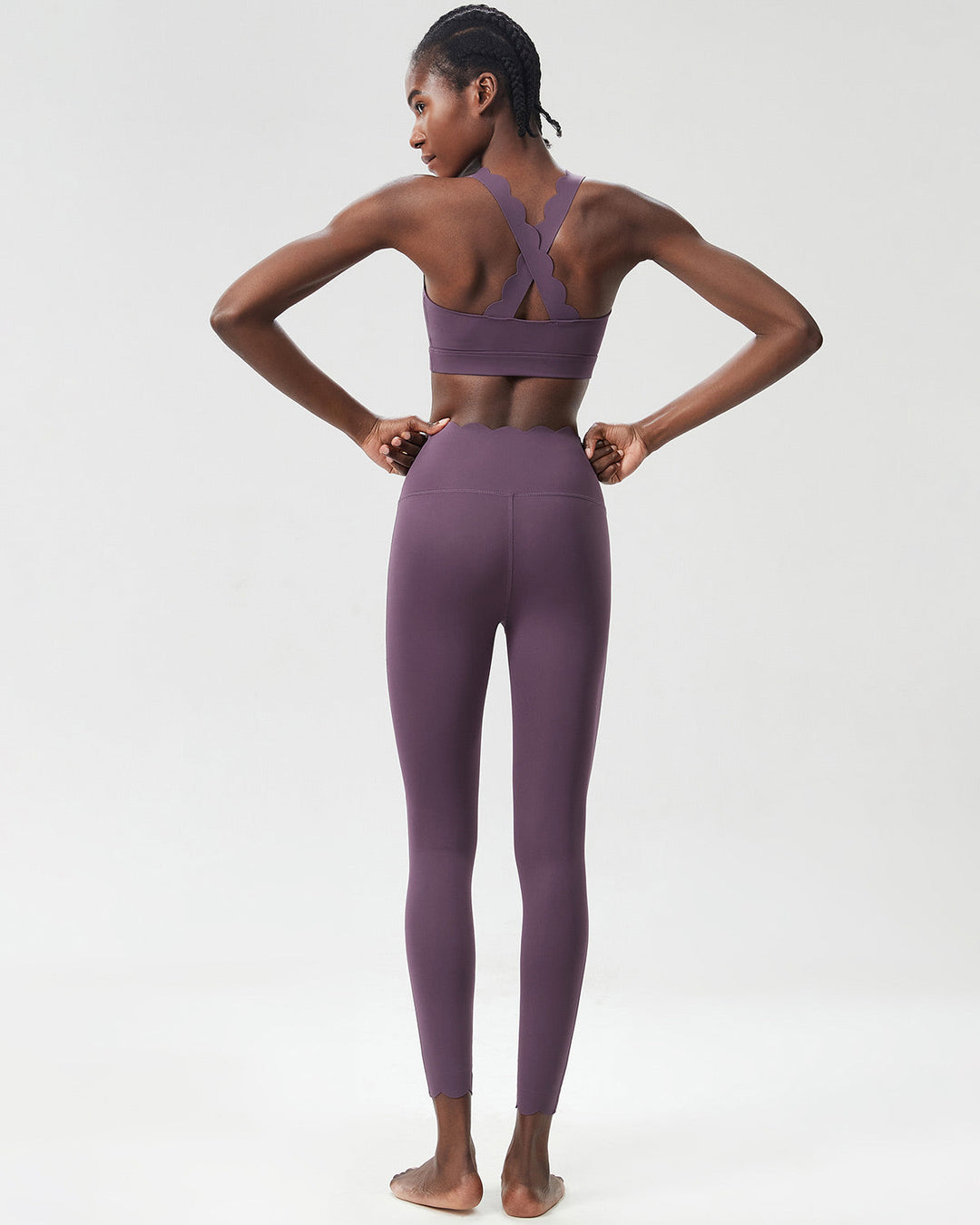 Elowen Leggings - Dusty Plum