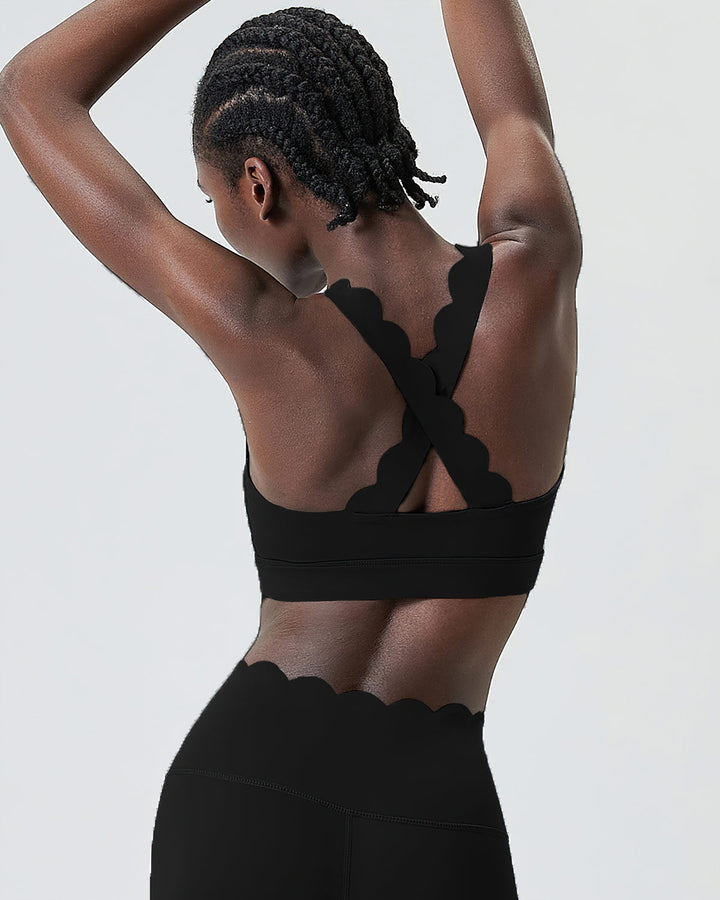 Elowen Sports Bra - Black
