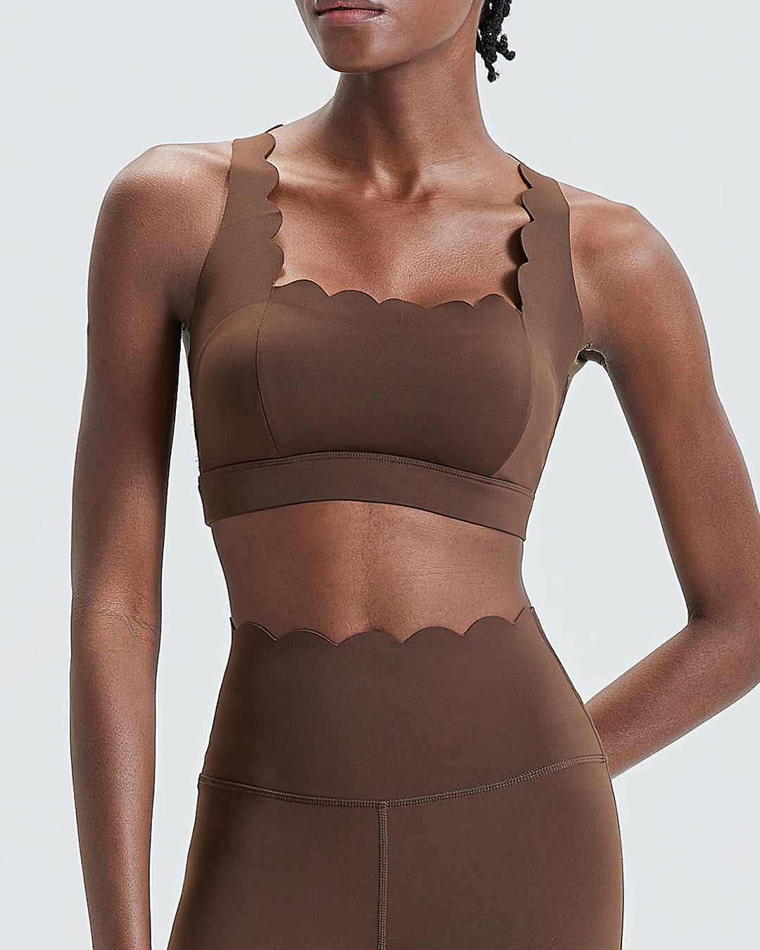 Elowen Sports Bra - Brown
