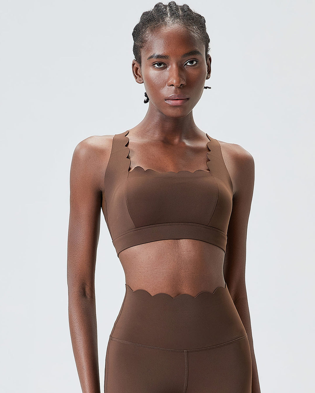 Elowen Sports Bra - Brown