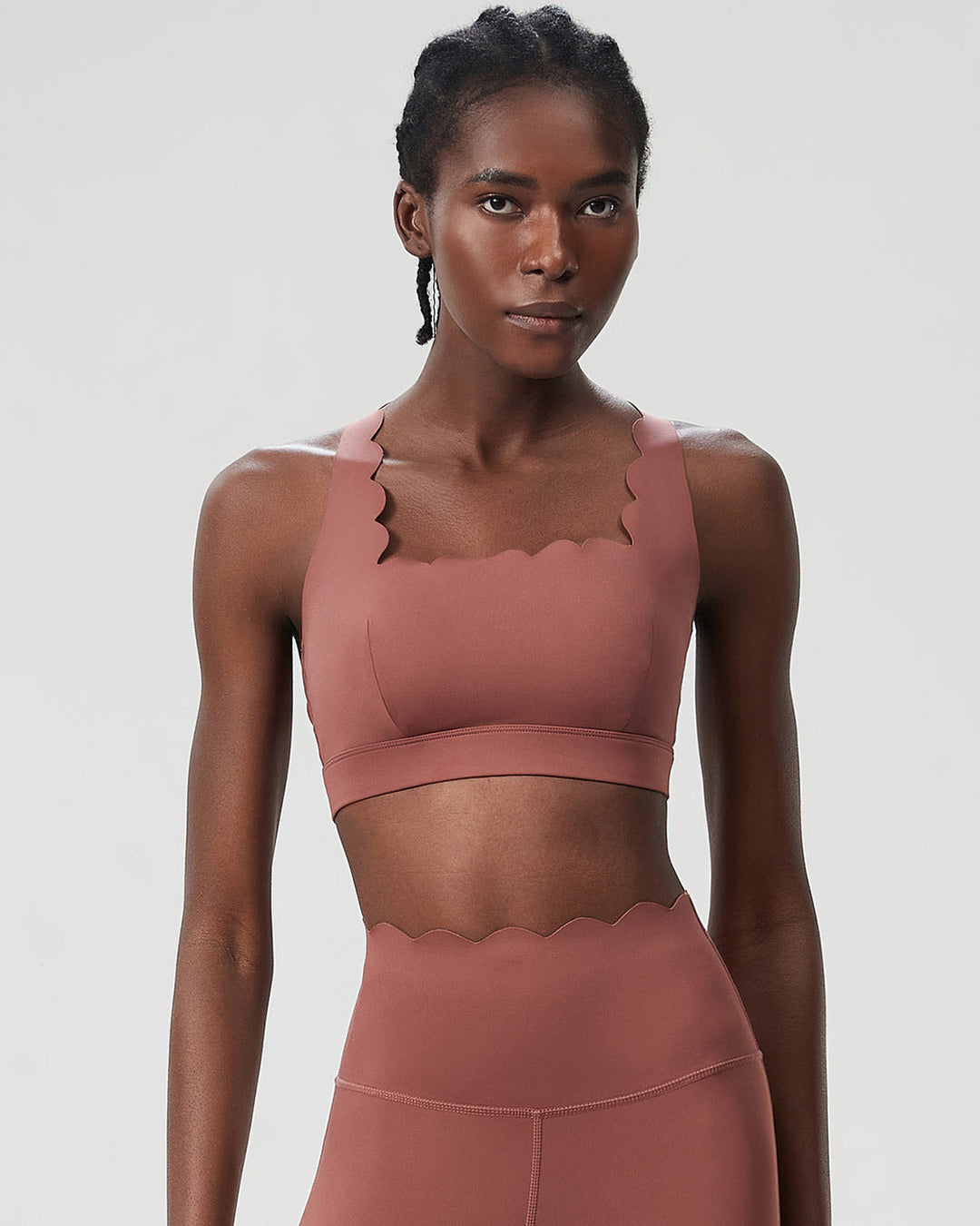 Elowen Sports Bra - Chestnut