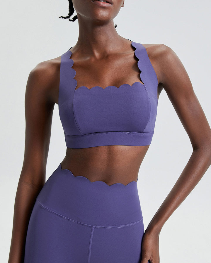 Elowen Sports Bra - Indigo