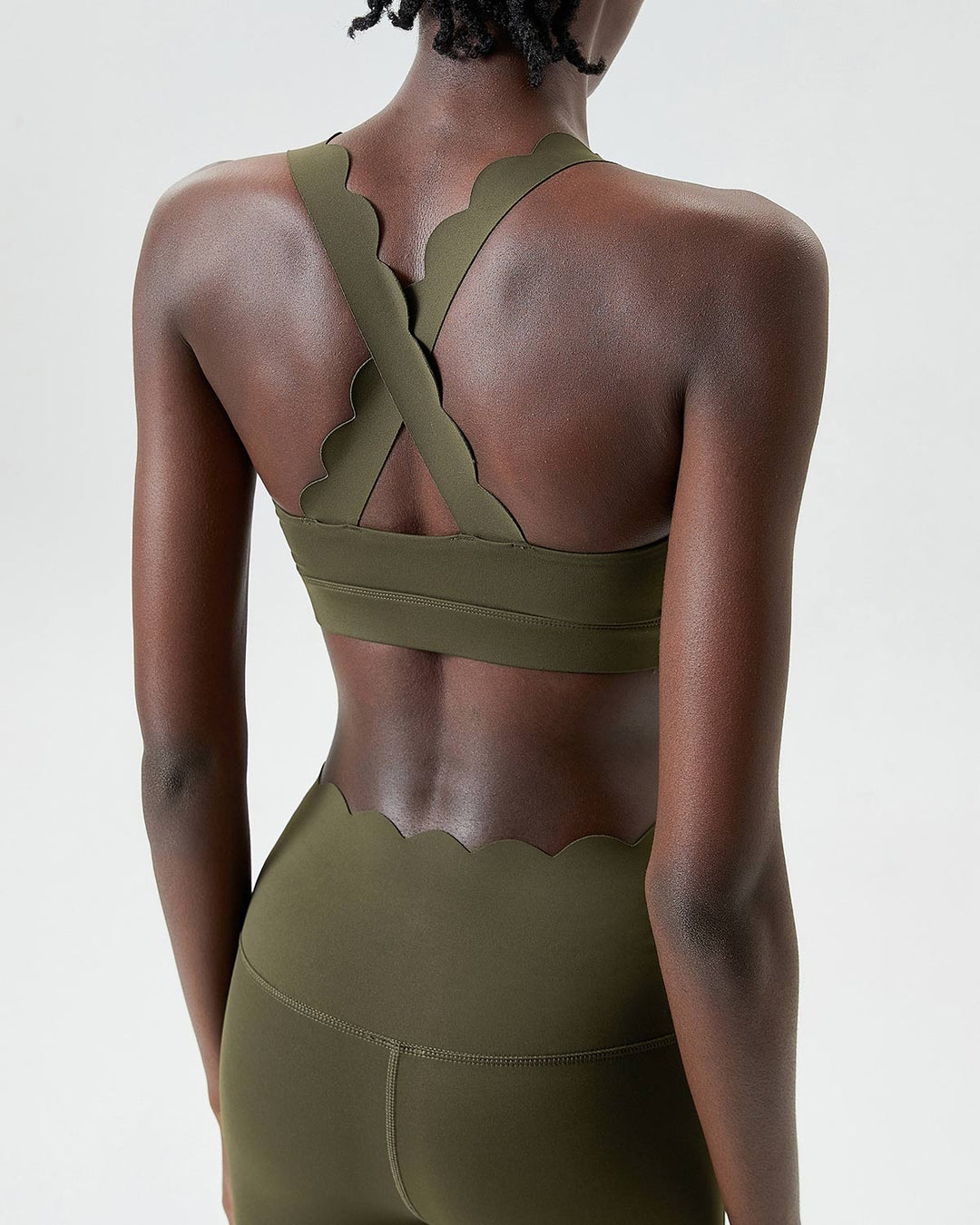 Elowen Sports Bra - Olive