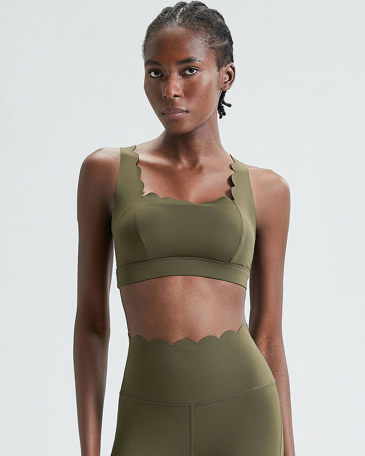Elowen Sports Bra - Olive