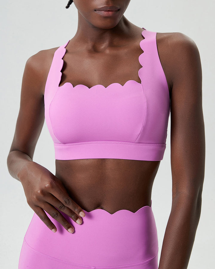 Elowen Sports Bra - Pink