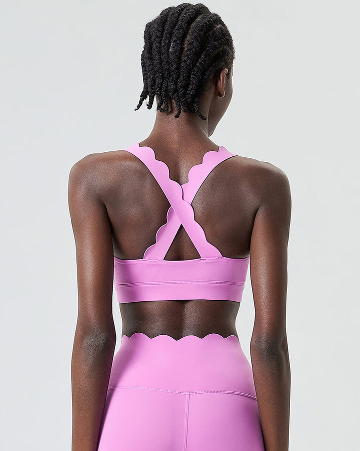 Elowen Sports Bra - Pink