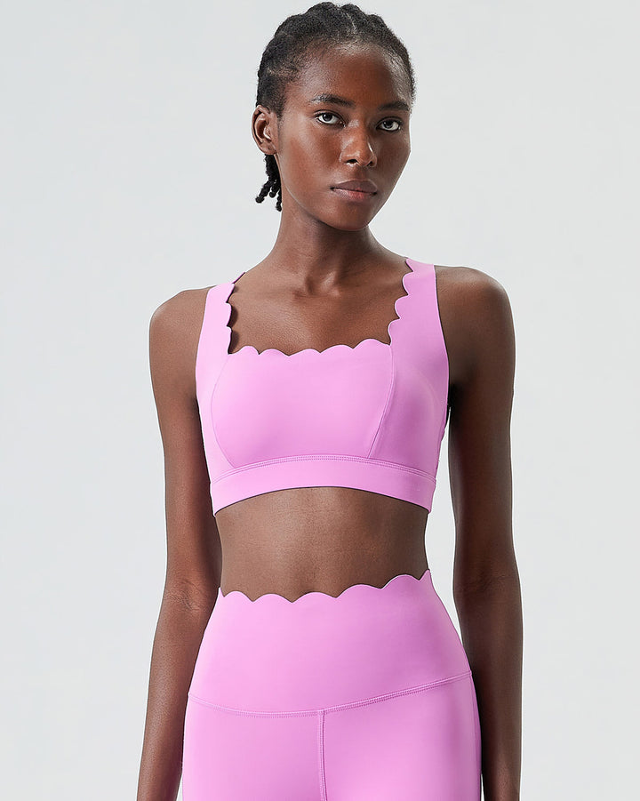 Elowen Sports Bra - Pink