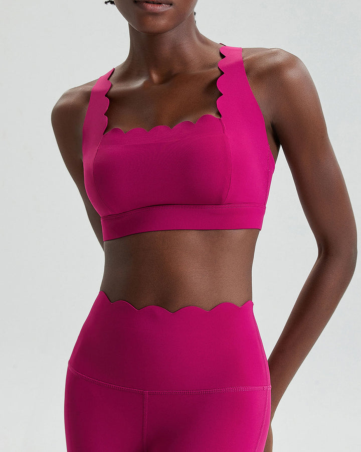 Elowen Sports Bra - Raspberry