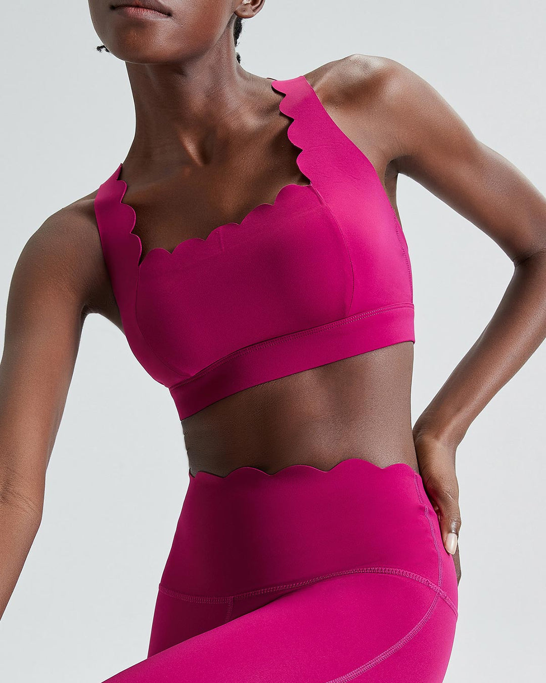 Elowen Sports Bra - Raspberry