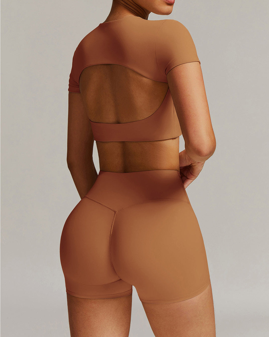 Eula Crop Top - Caramel