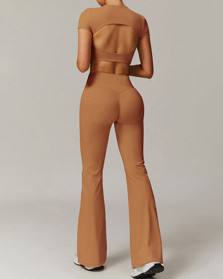 Eula Crop Top - Caramel