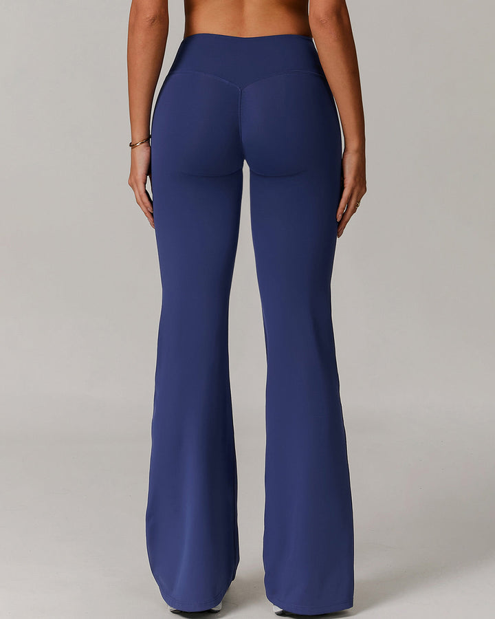 Eula Flare Leggings - Navy
