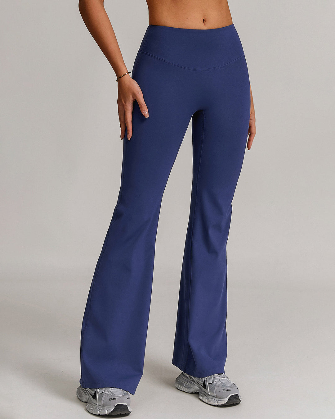 Eula Flare Leggings - Navy
