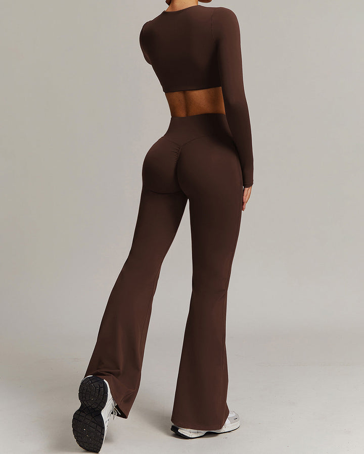 Eula Long Sleeve - Brown