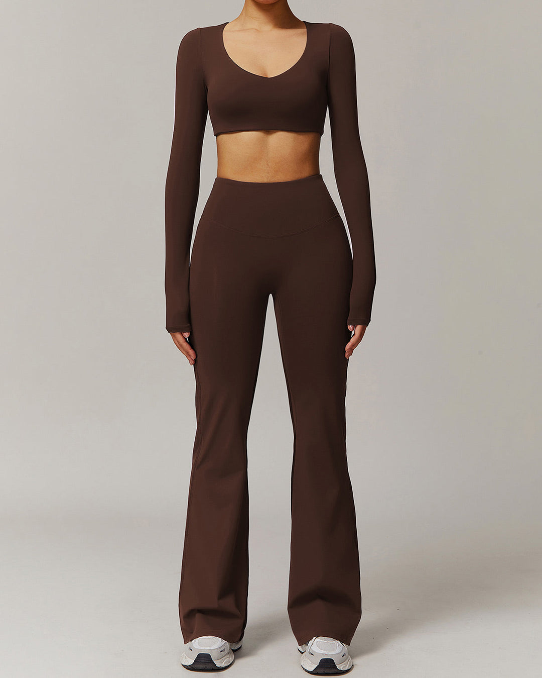 Eula Long Sleeve - Brown
