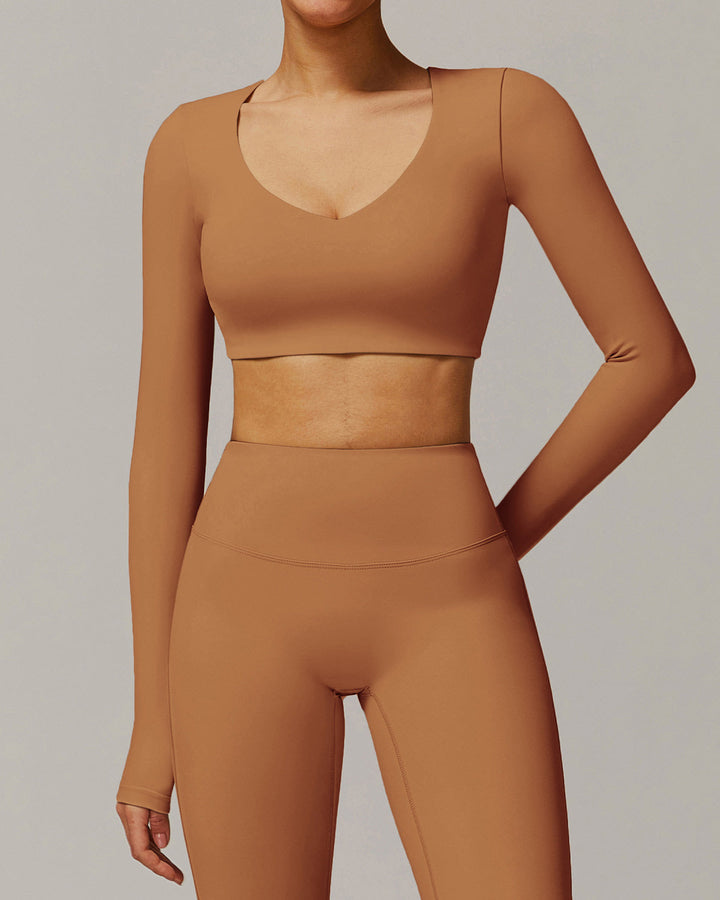 Eula Long Sleeve - Caramel